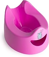 Toddler Essentials Easy Pour Potty Dark Pink Portable Potty Training Toilet