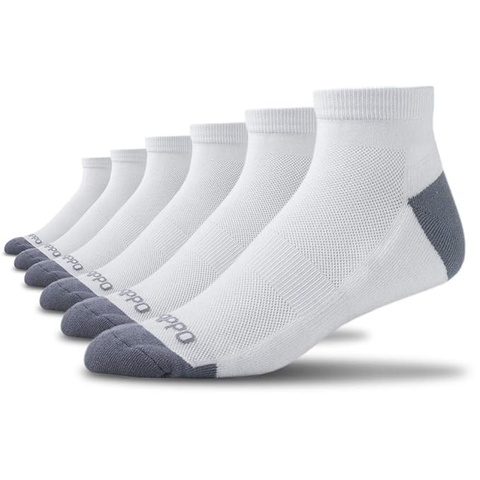 Performance Running Socks XXL (Men's size 1518) (3Pack) (white