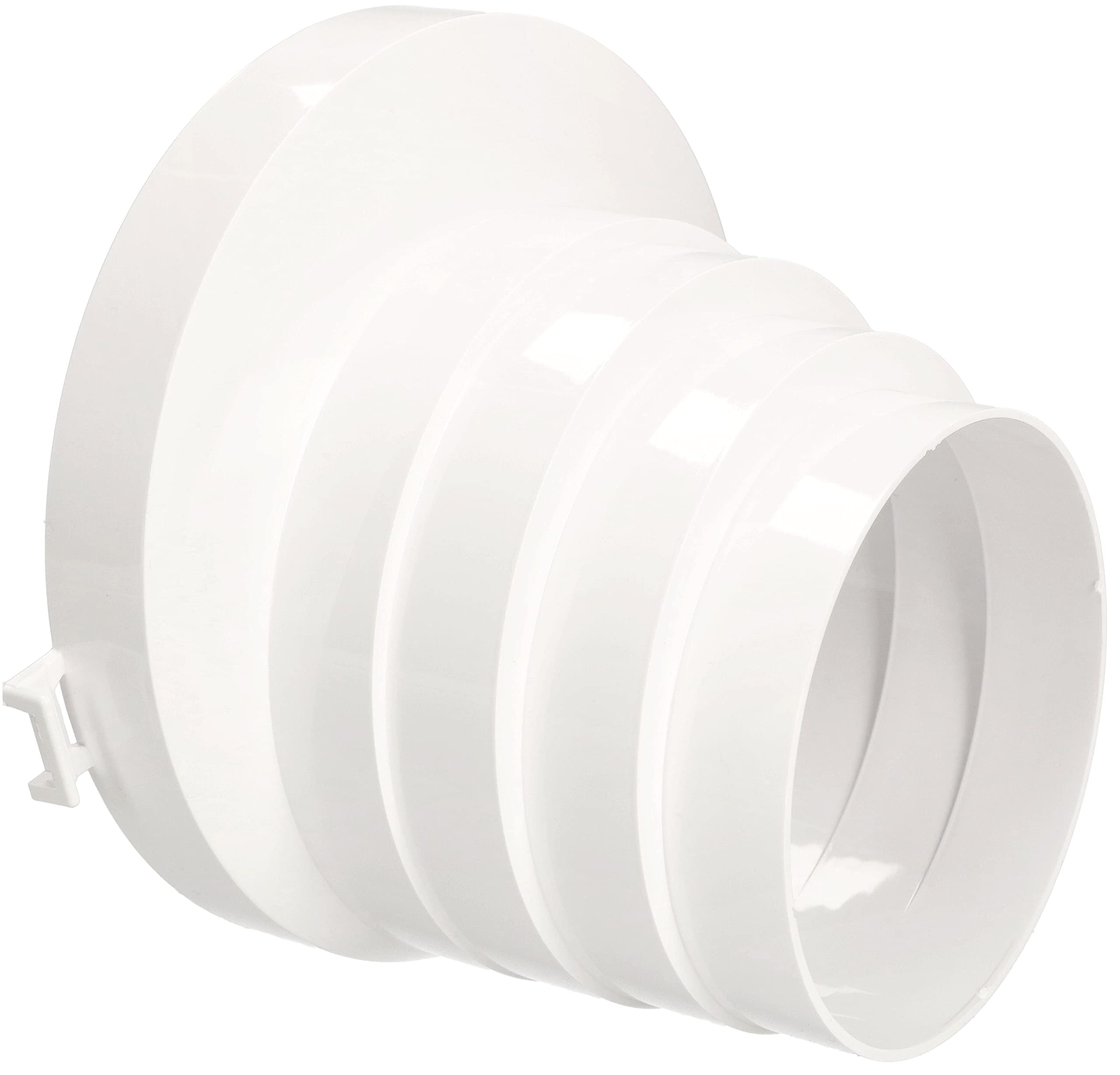 KOTARBAU® ABS Universal Reducer Connector Diameter 100 - Diameter 150 mm Reduction Pipe for Ventilation Pipes