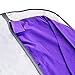 Clear Garment Bags - Perfect Garment Cover for Storage of Dresses & Suits, Linen-line Quality & Feel