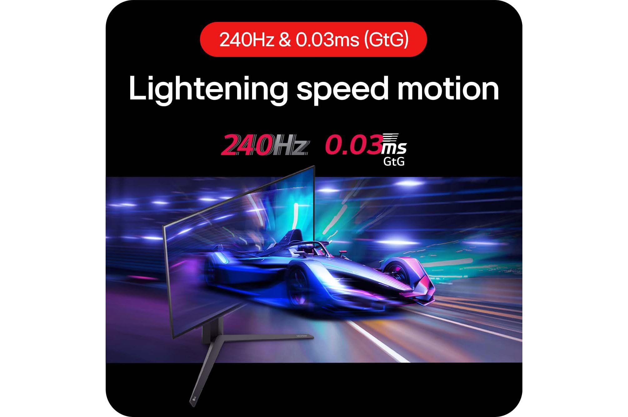 LG Ultragear 27GX704A-B.AEU. 27" OLED, QHD (2.560 x 1.440), 240Hz, Display HDR 400 True Black, G-SYNC Compatible & FreeSync Premium Pro, 2xHDMI 2.1, 1xDP 1.4, 98,5% DCI-P3. 5