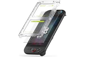 Ringke Easy Slide Glass [2 Pack] for Nintendo Switch 2 Screen Protector with Installation Tool, HD Quality 9H Hardness Full C