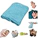 JLIKA Newborn Baby Photography Photo Prop Stretch Wrap - 28 Colors to Choose from (Ocean Blue)