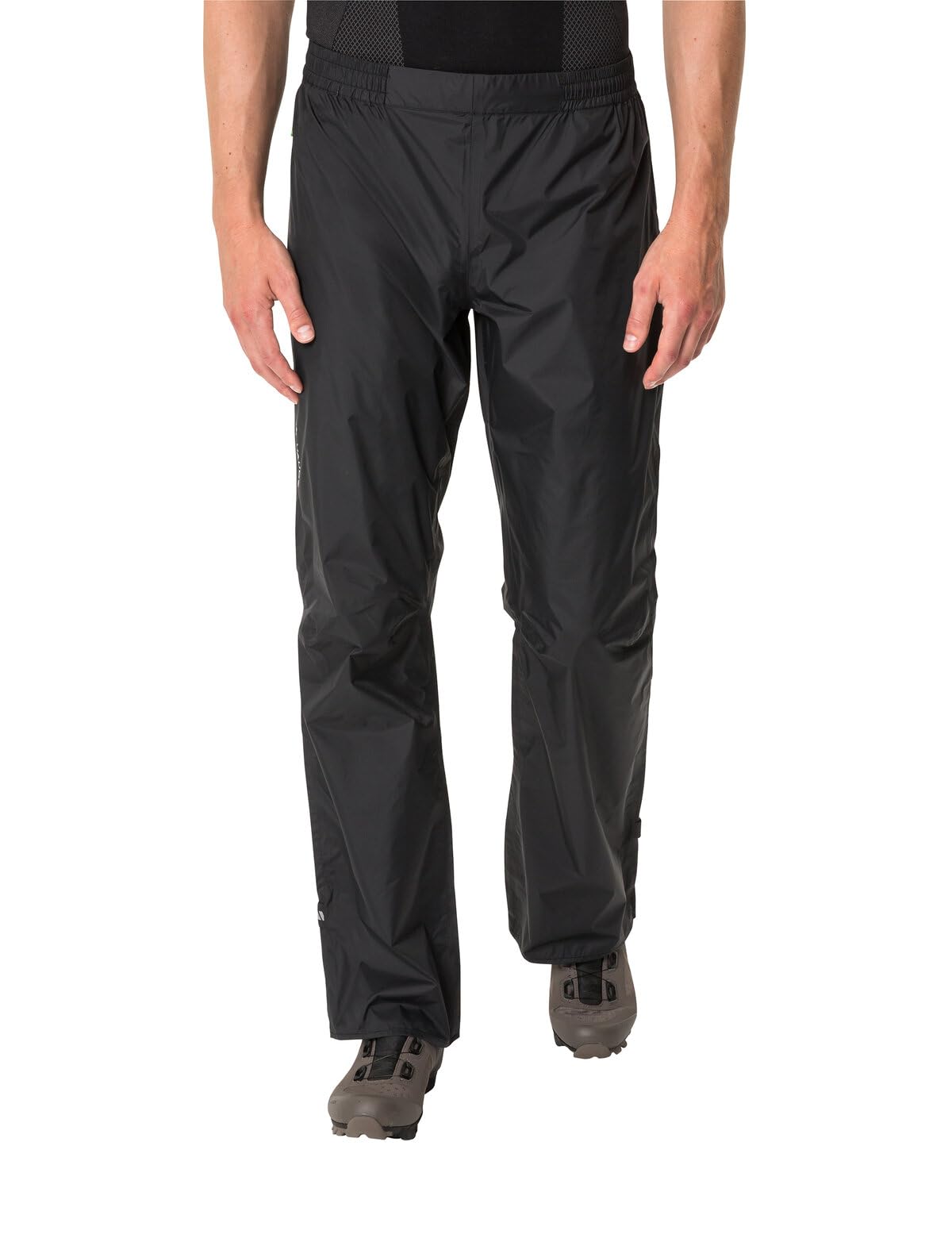 VAUDE Herren Men's Drop Pants Ii Regenhose, Black Uni, XS Kurz 3