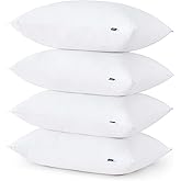Bedsure Soft Pillows Standard Size Set of 4 - Standard Size Bed Pillows 4 Pack for Sleeping, Soft and Supportive, Hotel Quality, Original Down Alternative Filling for Side, Back Sleepers