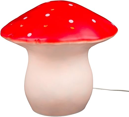 Corpus Delicti Leuchte Lampe Pilz Innen Rot Kinder Led Nachtlicht 35 Cm Neue Sichere Version Mit Ungefahrlichen 12 Volt Lpi Amazon De Kuche Haushalt