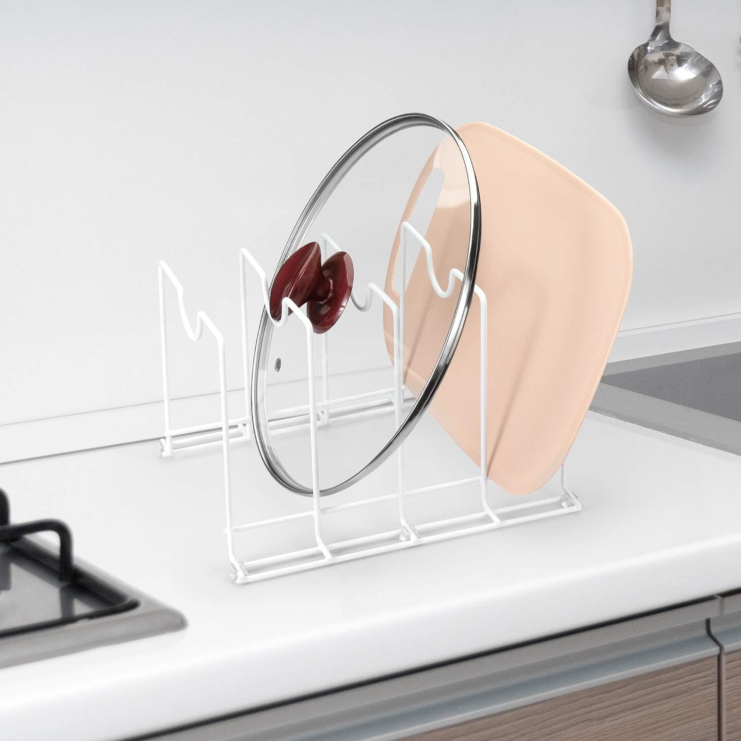 Kitchen Cupboard/Countertop/Bakeware Organiser 2Pack Pot Lid and