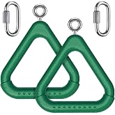 Dolibest Monkey Bars Swing Trapeze Bar Kids Monkey Bars Playground Trapeze Bar Swingset Rings Swing Sets for Backyard with Monkey Bars Ninja Course for Kids Outside Playset with Monkey Bars (2Pcs)