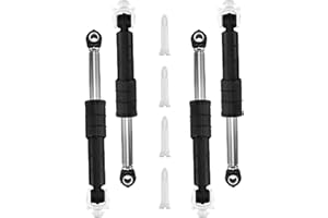 KALAGEEN 4 Packs WH01X20826 Washer Shock Absorber and Pin for ge Washer Damper Replace WH01X10343 WH01X10260 WH01X10385 WH01X10425 AP4265856 PS1482318 AH1482318 EA1482318-3 Years Warranty
