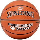 Spalding Precision TF-1000 NFHS Official Game Ball, Indoor Basketball