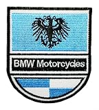BMW Vintage Retro Biker Motorcycles Shield Embroidered Patches PB13