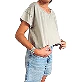 Women´s Organic Pima Cotton Casual T-Shirt, Relaxed fit