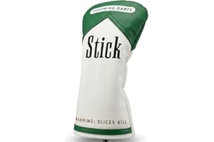 Funny Driver Headcover – Cool Golf Club Cover for Drivers, Premium Leather Head Cover, Funky & Unique Golf Headcover