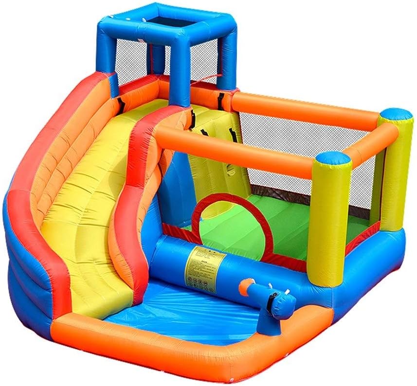 Bounce House Inflatable Castle Water Slide Bounce House Bouncy Castle For Kids Outdoor Indoor Birthday Party With Air Blower Jumping Castle Outdoor Play