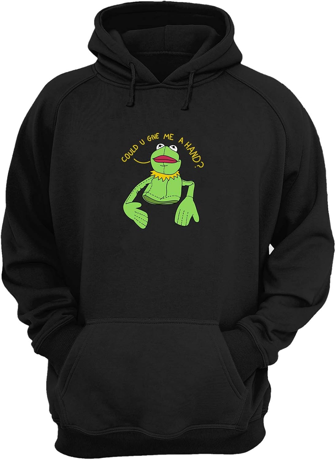Kermit The Muppets Frog Give Me A Hand Character Quote_KK018684 Hoodie