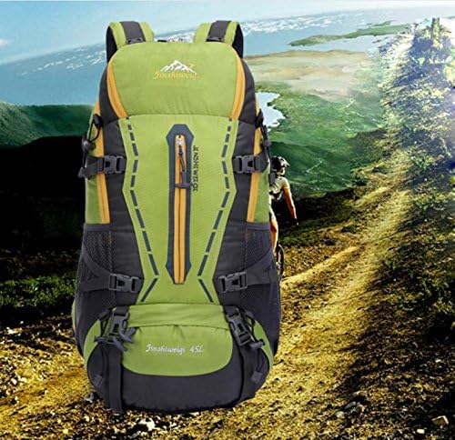 Nylon backpacks backpack large capacity of 60L waterproof , green