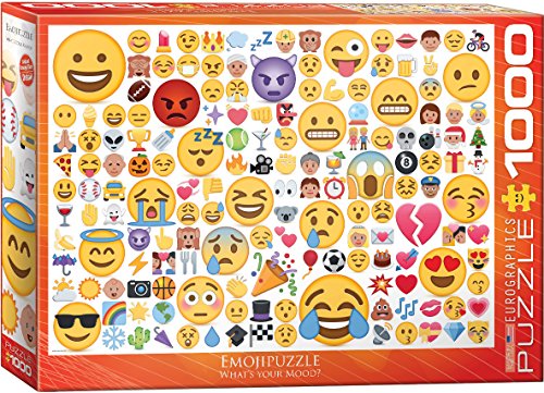 EuroGraphics Emoji What's Your Mood? (1000 Piece) Puzzle