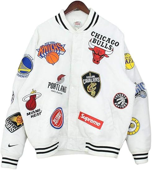 Amazon シュプリーム Supreme ナイキ Nike 18ss Nba Teams Warm Up Jacket Nbaチームワッペンウォームアップジャケット L ホワイト 中古 コート ジャケット 通販 Amazon シュプリーム Supreme ナイキ Nike 18ss Nba Teams Warm Up Jacket Nbaチームワッペンウォームアップジャケット L ホワイト 中古 コート ジャケット 通販