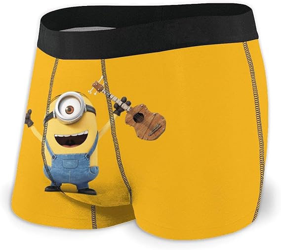 Amazon Co Jp ミニオン 23 ボクサーパンツ メンズ ブランド 下着 ローライズ 吸汗速乾 通気性 抗菌防臭加工 ボクサーブリーフ 服 ファッション小物