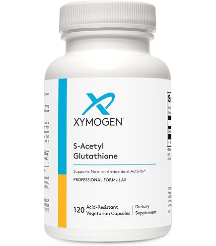 XYMOGEN S-Acetyl Glutathione, 60 Capsules