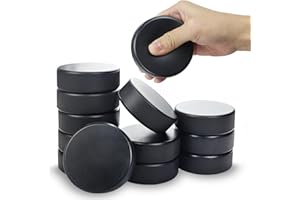 APUXXJUPA Soft Foam Hockey Balls, High-Visibility Low-Bounce Stress Balls Knee Hockey Pucks for Kids Indoor Hockey Practice Adult Floor Game