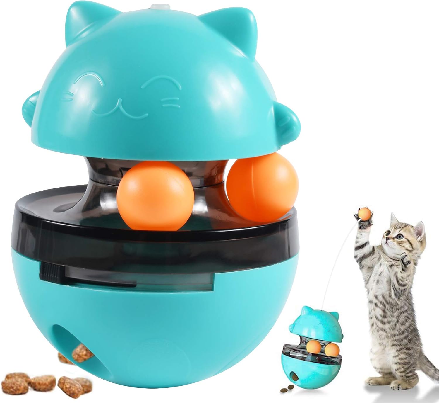 Interaktives Automatisches Katzenspielzeug Mit Stbchen - Mobiles  Elektronik-Auto Fr Ktzchen & Katzen, USB Aufladbar Wiederaufladbares  Katzen Spielzeug