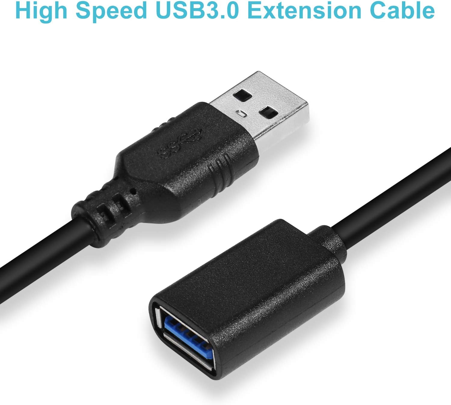 UYGHHK USB Extension Cable, USB 3.0 A Male to A Female Lead - Image 4