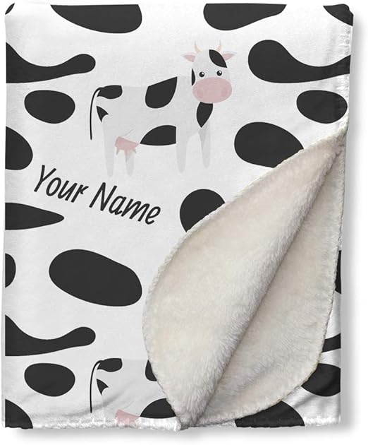 cow print crib bedding
