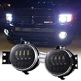 Z-OFFROAD 2pcs 63W LED Fog Lights Lamps Replacement