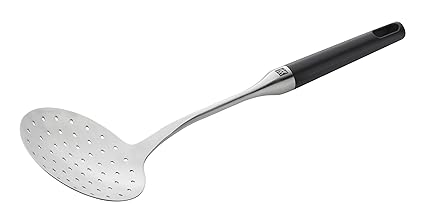 Zwilling 376170000 Twin Pure black Schaumlöffel, Satinierter Edelstahl, spülmaschinengeeignet, 360 mm