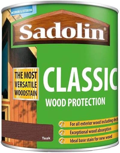 Sadolin Classic Wood Protection 1 L Teak Timber Stain