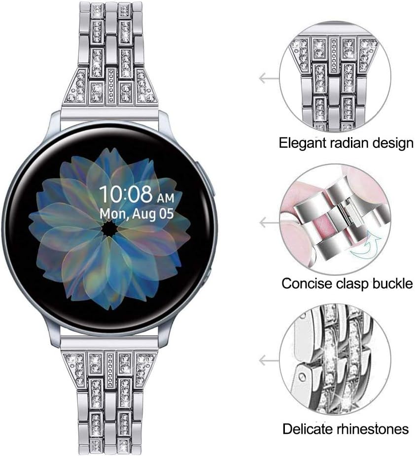 DEALELE Strap Compatible with Samsung Galaxy Watch 7 / FE / 6/6 Classic / 5/5 Pro / 4/4 Classic / 3 41mm - Image 4