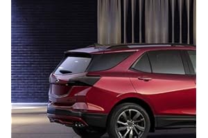 Rvinyl Tail Light Pre Cut Film Tint Cover Kit in Blackout Smoke Compatible with Chevrolet Equinox 2018-2021 - Adhesive Backs