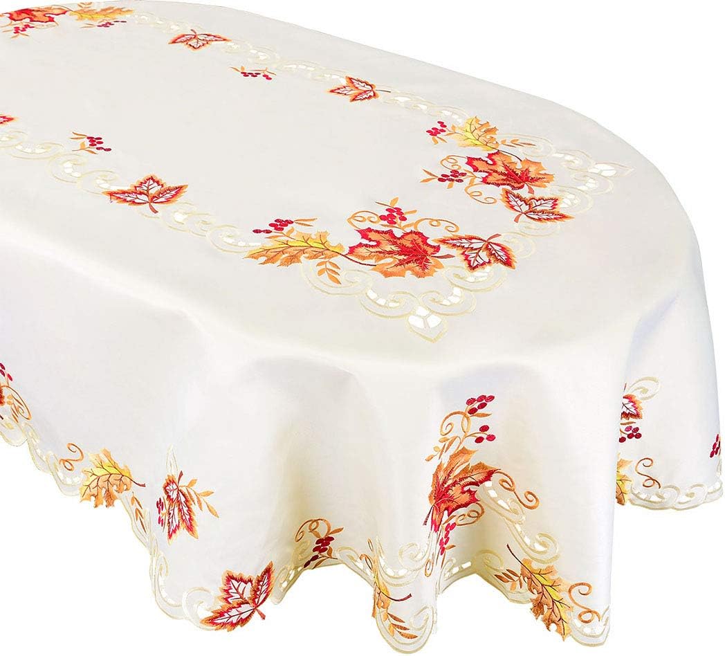 Best 108 oval table cloth