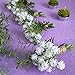 BESTTOYHOME 4 Pcs Artificial Rosemary Plants Fake Rosemary Greenery Leaves Bushes Evergreen Shrubs Spray in Green - 9.85