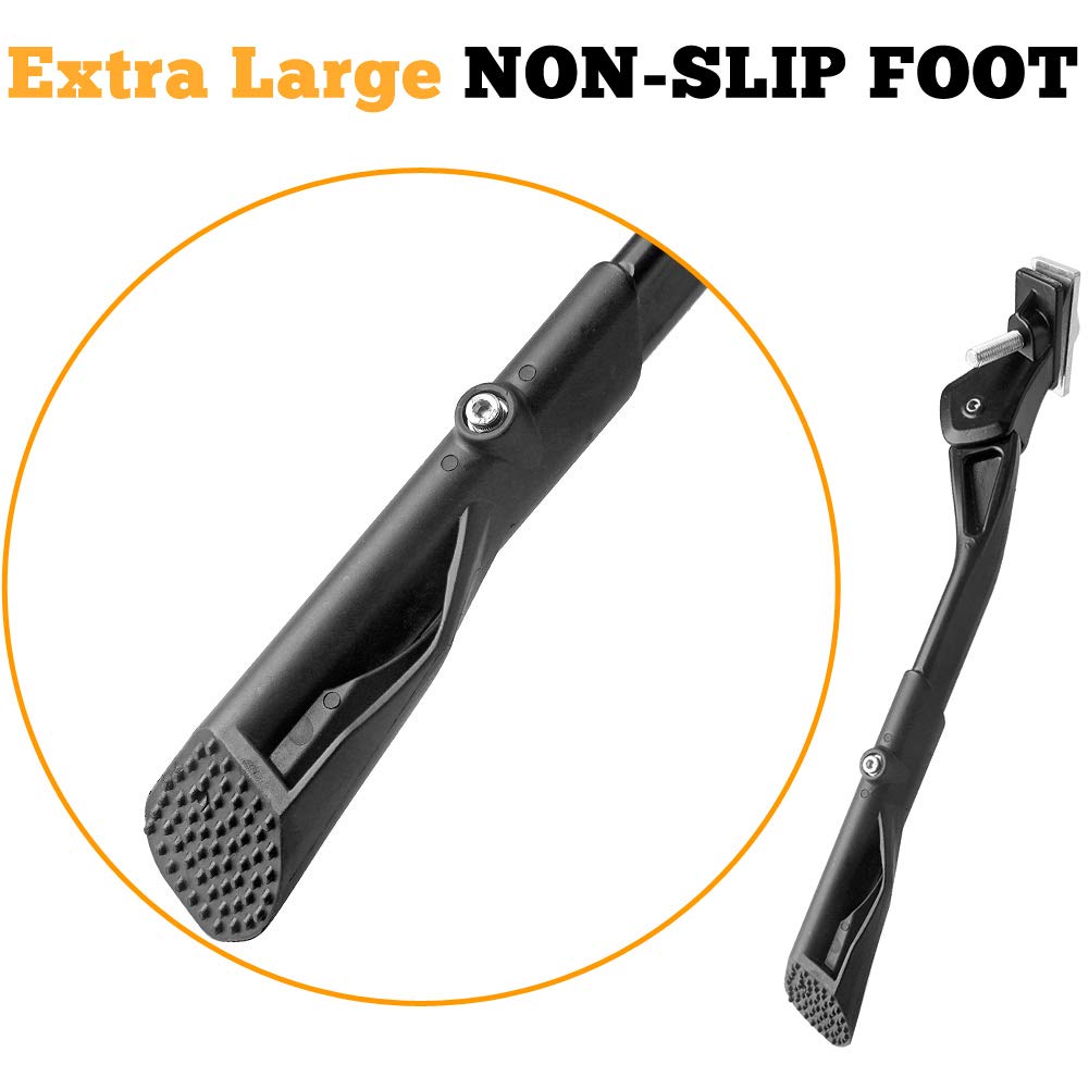  Sataway Bike Kickstand Adjustable Strong Center Mount Aluminum Alloy