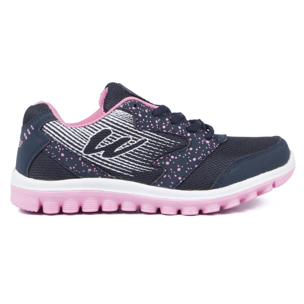 asian shoes riya 21 navy blue pink women sports shoes