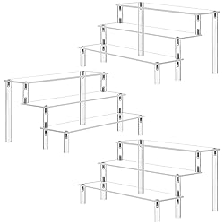 Acrylic Riser Clear Display Stand Cologne Organizer