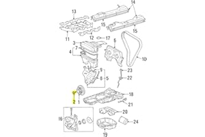 Toyota Genuine Parts - Bolt, W/Washer (90119-18002)