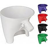 Flour Funnel for Kitchen Aid Mixer Stand Compatible with KSM150 and 4.5-5 Qt Tilt-Head Models Anti-Splash Easy Pour No-Mess M