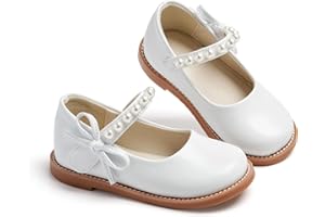 ESTINE Girls School Uniform Oxfords - Toddler Girl Mary Jane Dress Shoes for Wedding Party