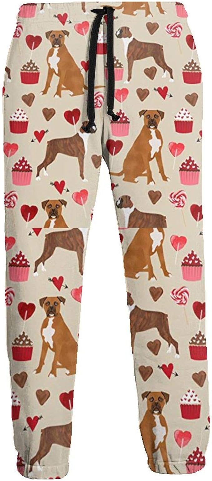 boxer dog pajama pants