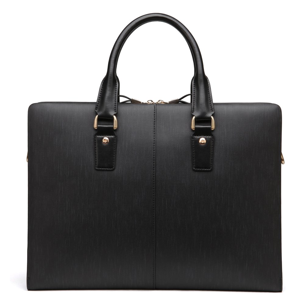Lawyers Slim Leather Briefcase Shoulder Laptop Business Bags for Men Women 619175626658 eBay