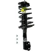 KYB SR4142 Strut Plus Complete Corner Unit Assembly, Black