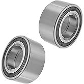 TRQ Front Wheel Bearing Set Compatible with 2004-2006 Scion xA xB 2000-2005 Toyota Echo