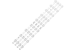 KANGH 4pcs TV LED Backlight Compatible with LG 65inch SSC_65UK63_9LED_SVL650AS48A95_REV 65UK6300 65UK6400 65UK6470PLC 65UK640
