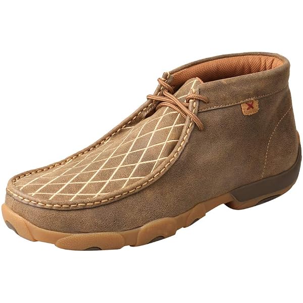 Men’s Twisted X Steel Toe Moc Shoe Twisted X® | Work Chukka Driving Moc | MDMST04 main image 2