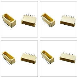 Kidisoii JST Connector Kit, SH1.0 SMT Header Jst