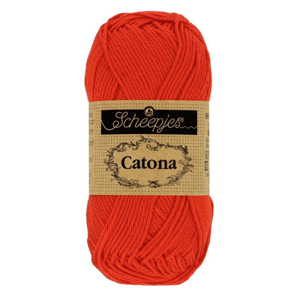 Scheepjes - Scheepjes Catona 390 Poppy Rose Yarn - 1x10g