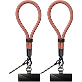 Yudaky Phone Lanyard, 2 Pack Adjustable Cell Phone Lanyard Hand Phone Wrist Strap with Tether Tabs for Smartphones